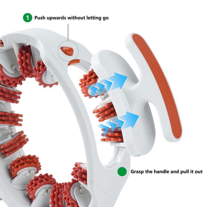 LymphFlow™ Anti Cellulite Roller & Lymphatic Drainage Massager