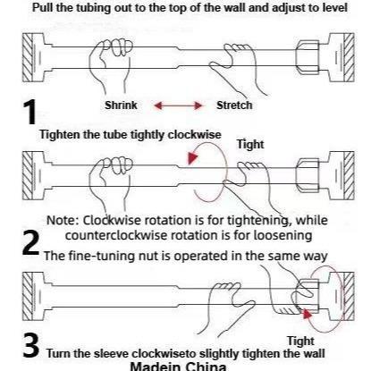 Adjustable Drill-Free Clothes Wall Hanger