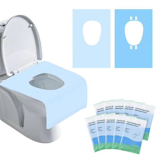 10 Pack Tear-Free Toilet Seat Cover