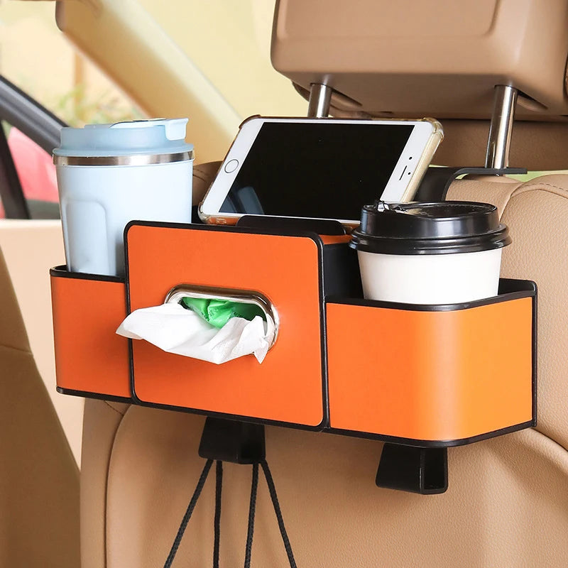 Multifunctional Car Seat Back Storage