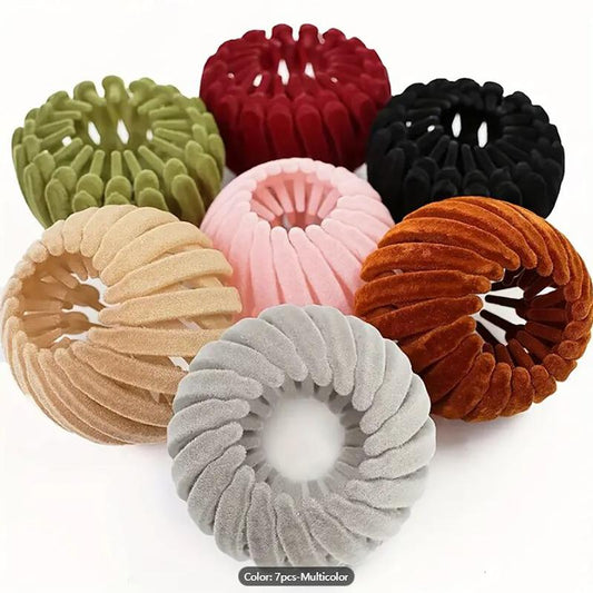 7-Piece Bohemian Style Bird Nest Hair Clip