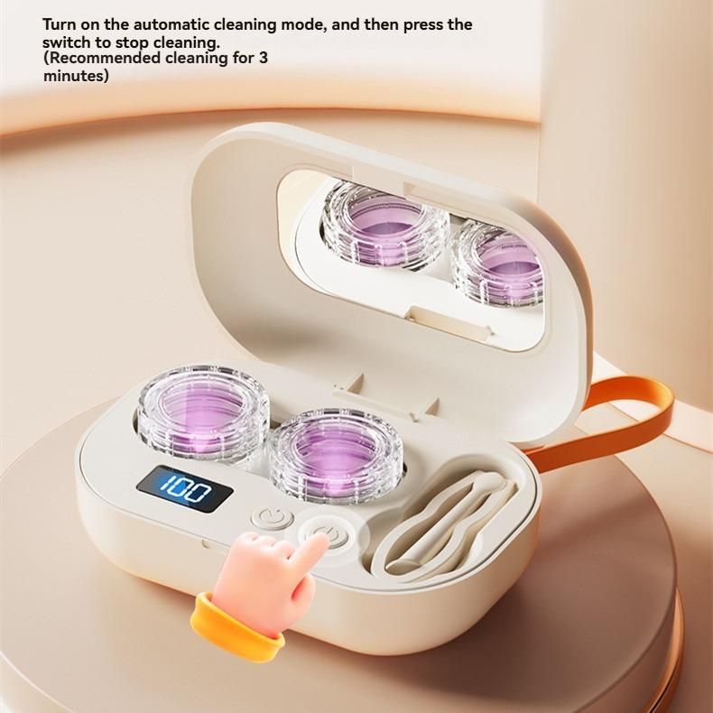 Ultrasonic Contact Lens Cleaner