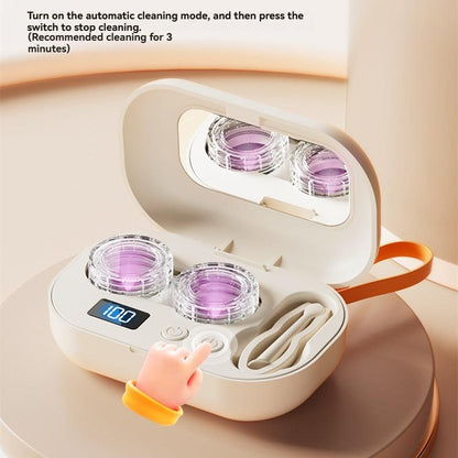 Ultrasonic Contact Lens Cleaner