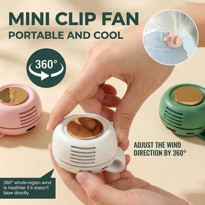 BreezePod™ Wearable Clip Fan