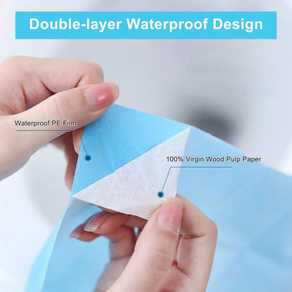 10 Pack Tear-Free Toilet Seat Cover