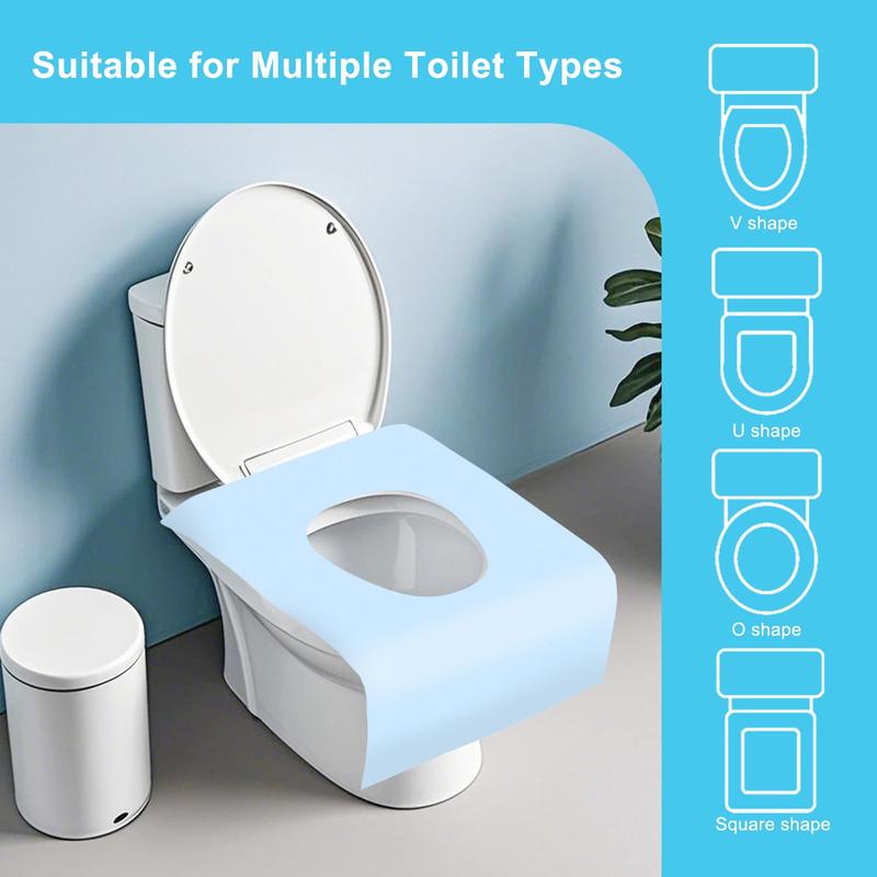 10 Pack Tear-Free Toilet Seat Cover