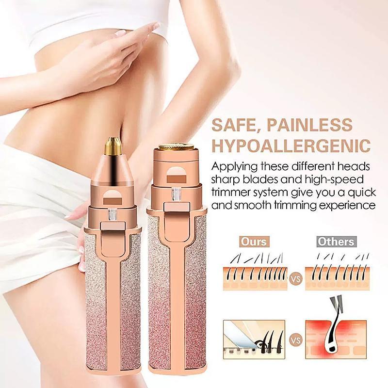2-in-1 Precision Brow & Face Trimmer
