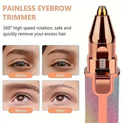 2-in-1 Precision Brow & Face Trimmer
