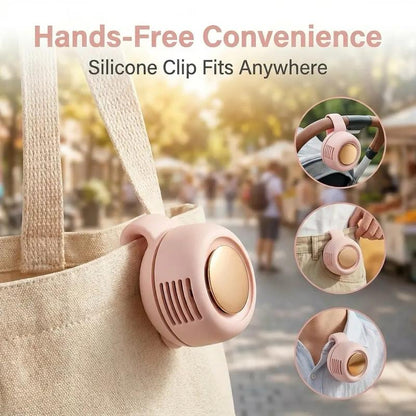 BreezePod™ Wearable Clip Fan