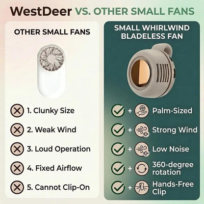 BreezePod™ Wearable Clip Fan