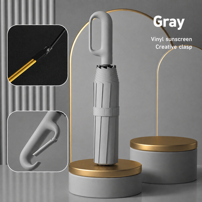 Hanul™ Korean Automatic Umbrella Auto Open • Rotating Loop Handle • Windproof