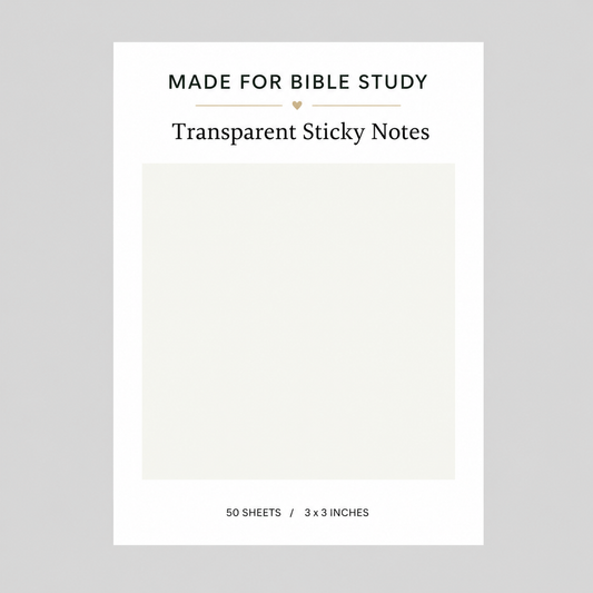 Transparent Sticky Notes