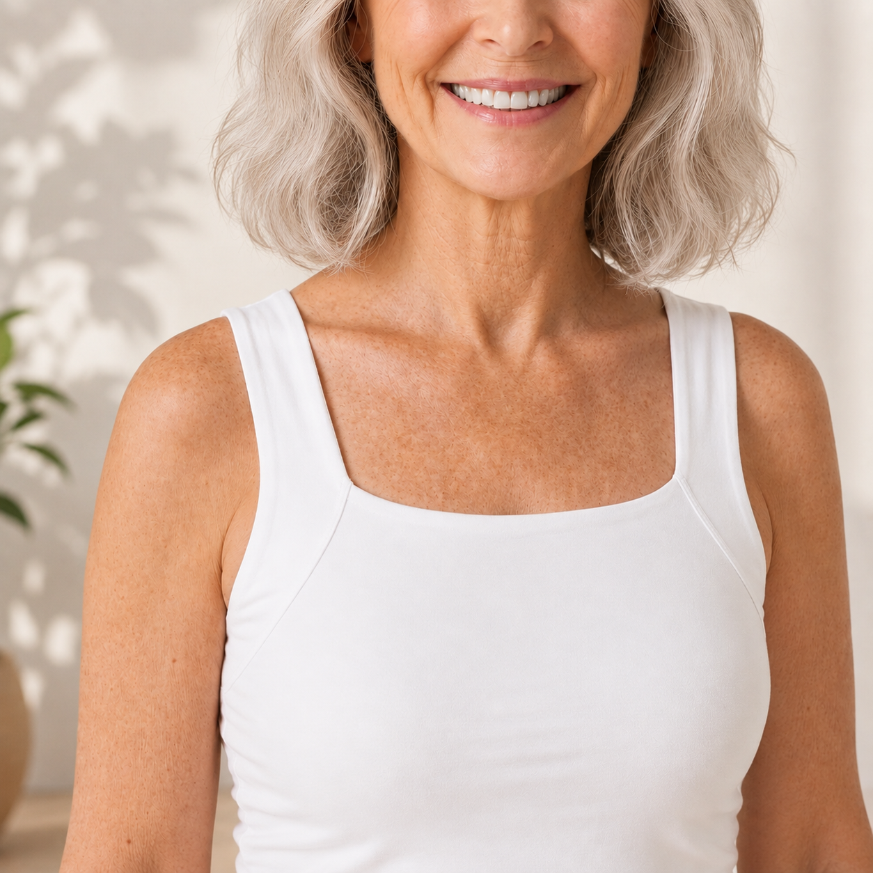 Marlowe's Built-In Bra Comfort Shape Tank