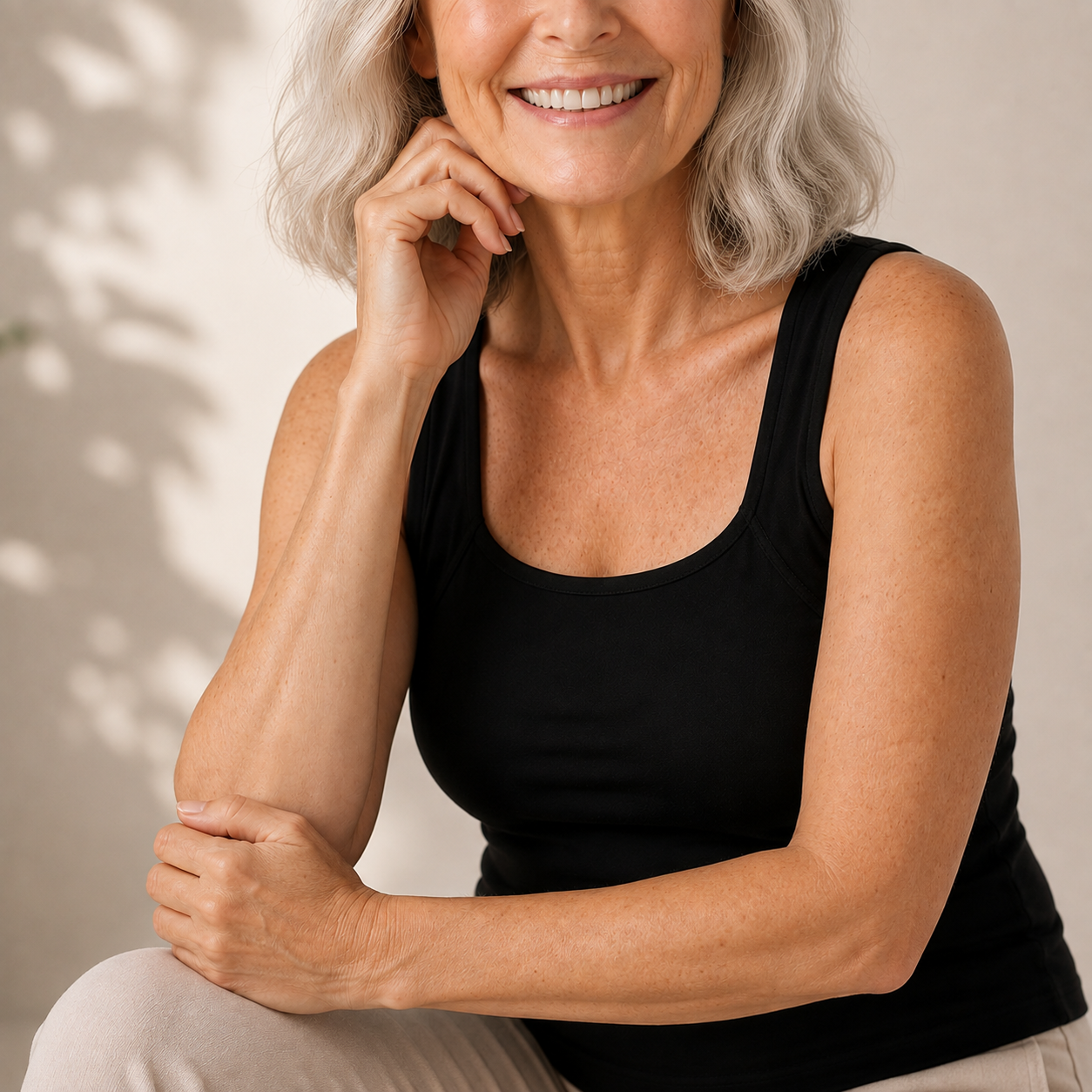 Marlowe's Built-In Bra Comfort Shape Tank