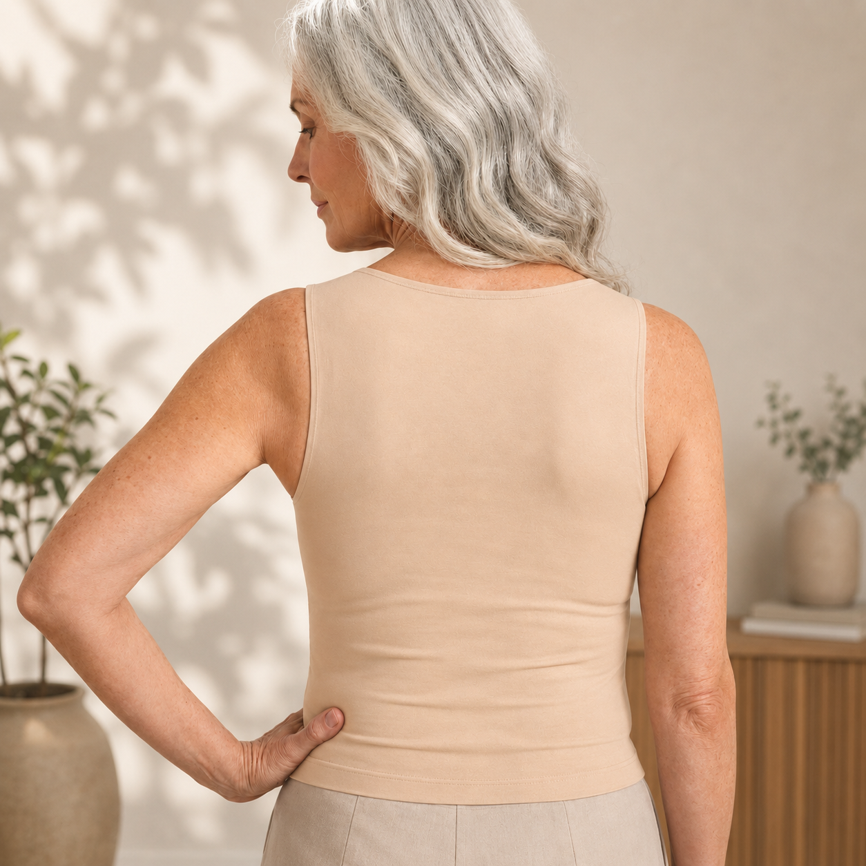 Marlowe's Built-In Bra Comfort Shape Tank