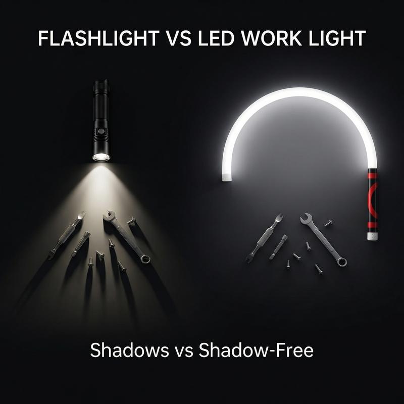 FlexBeam™ Bendable Magnetic Work Light