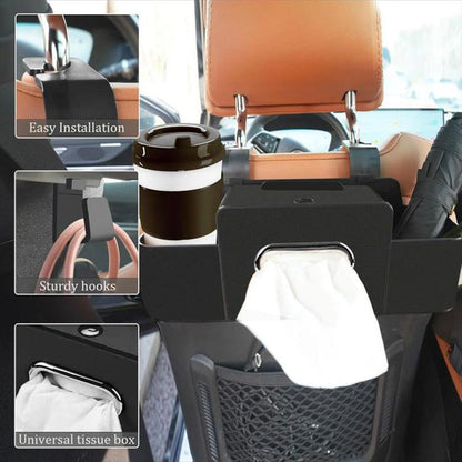 Multifunctional Car Seat Back Storage