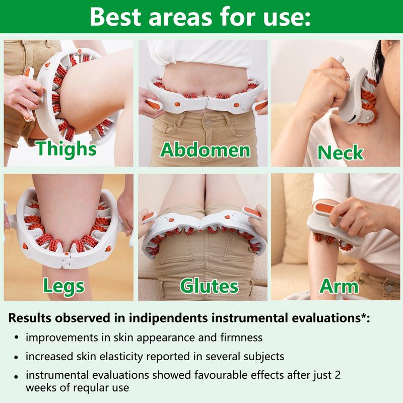 LymphFlow™ Anti Cellulite Roller & Lymphatic Drainage Massager