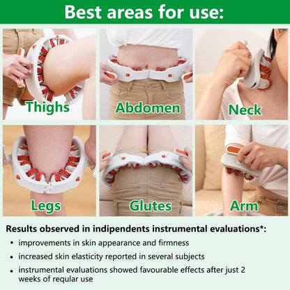LymphFlow™ Anti Cellulite Roller & Lymphatic Drainage Massager