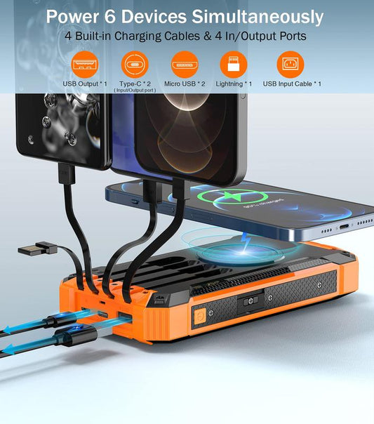 SolarCore X6™ Emergency War Power Bank