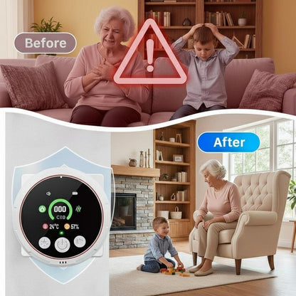 SafeCore™ 5-in-1 CO & Air Quality Detector