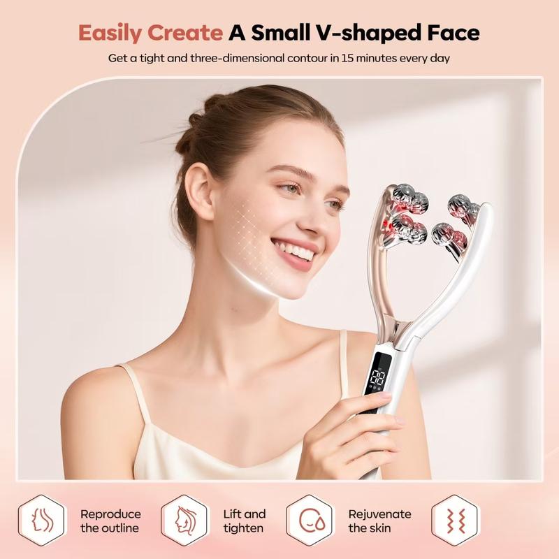 LymphLift™ Red Light Face & Neck Contouring Massager