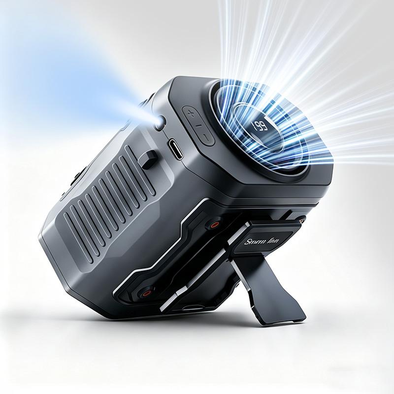 199-Speed Wearable Waist Clip Cooling Fan