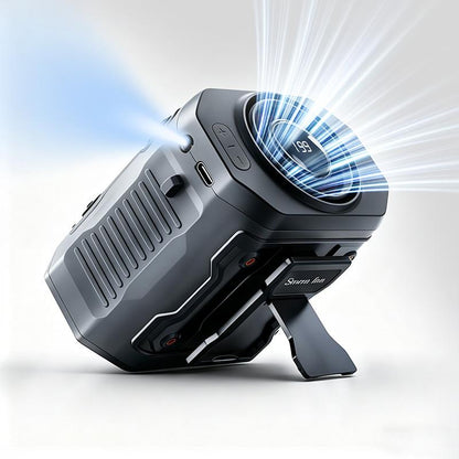 199-Speed Wearable Waist Clip Cooling Fan