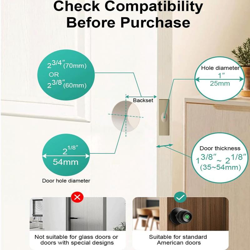 SecureTouch™ Fingerprint Smart Door Lock