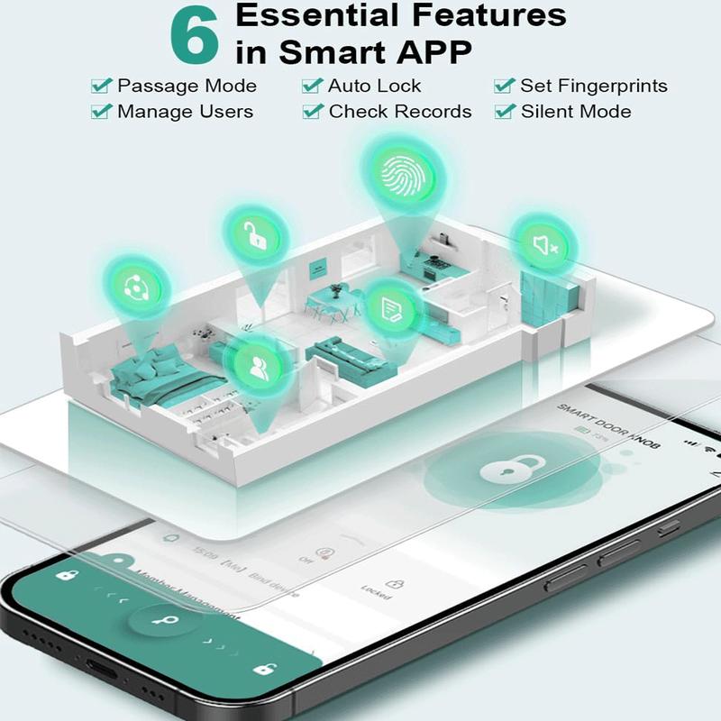 SecureTouch™ Fingerprint Smart Door Lock