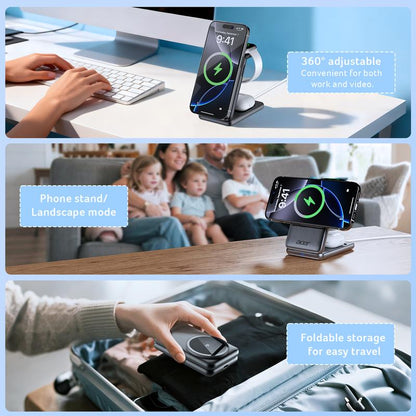 3-in-1 Wireless Charging Station