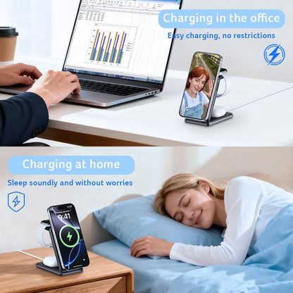3-in-1 Wireless Charging Station