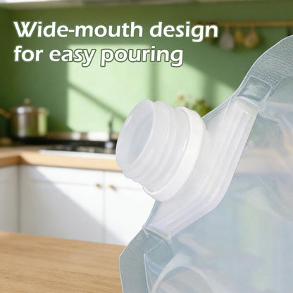 PourStore™ Stand-Up Food Storage Bags  Reusable • Leak-Proof • Easy-Pour