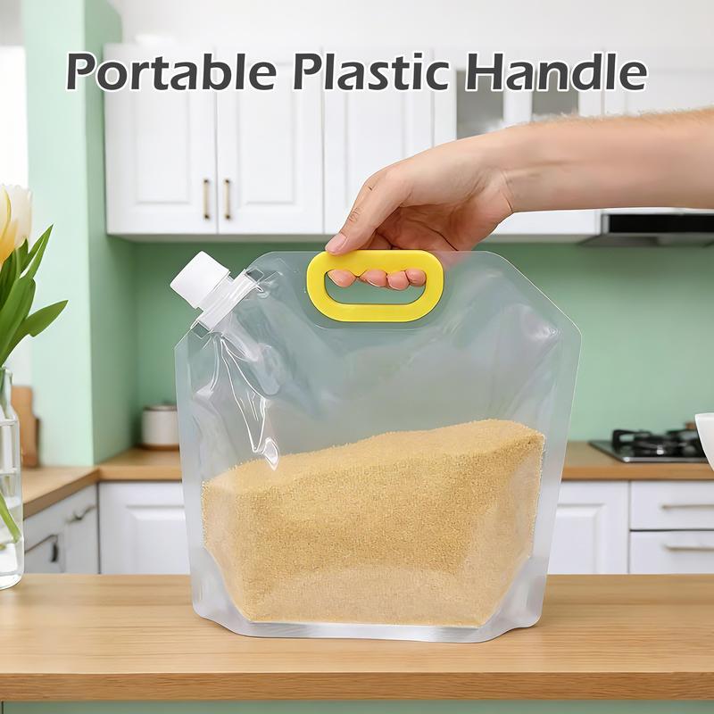 PourStore™ Stand-Up Food Storage Bags  Reusable • Leak-Proof • Easy-Pour