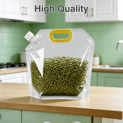 PourStore™ Stand-Up Food Storage Bags  Reusable • Leak-Proof • Easy-Pour