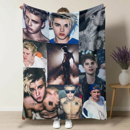 Justin Bieber Eras Blanket