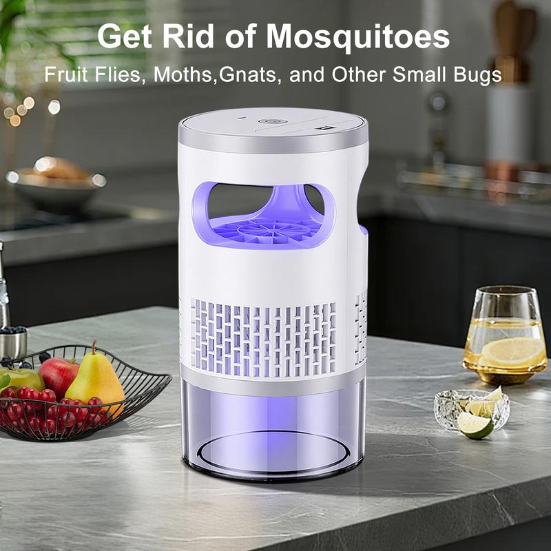 BugVac™ Indoor Trap - Chemical-Free • Whisper Quiet • USB Rechargeable