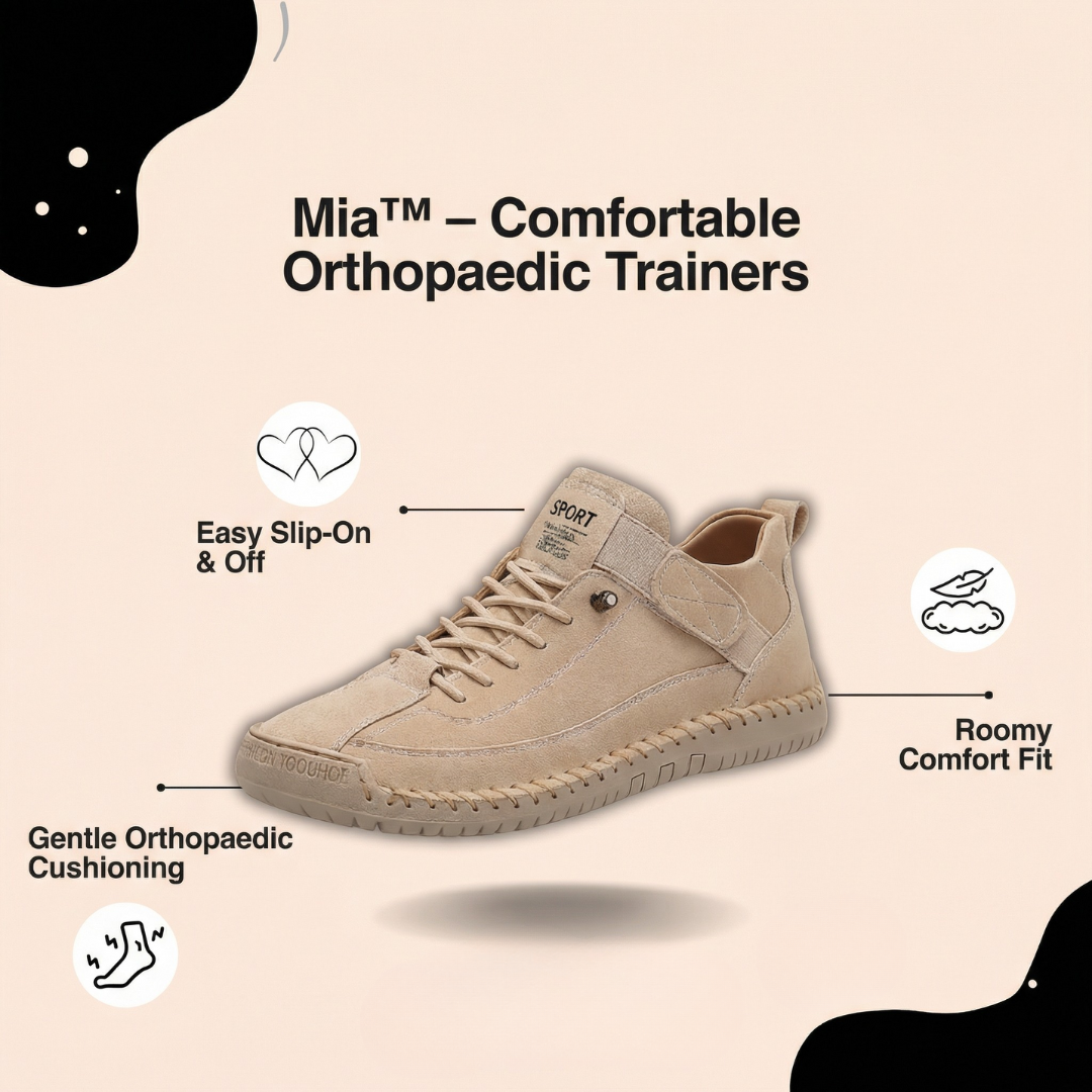Mia™ – Comfortable, Pain-Free Orthopaedic Sneakers