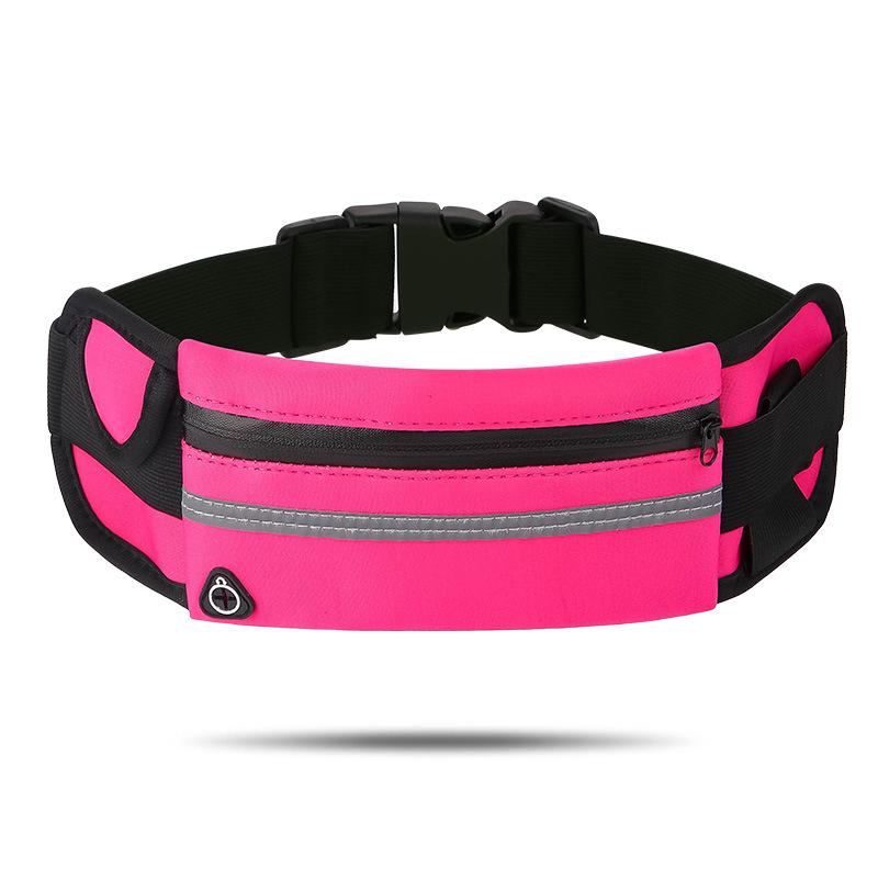StridePack™ Running Belt - Portable Running Belt with Water Bottle Holder, Waterproof Phone Pocket & Reflective Safety Strip