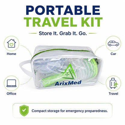 AirGuard™ Rescue Kit - Home, Car & Travel Essential
