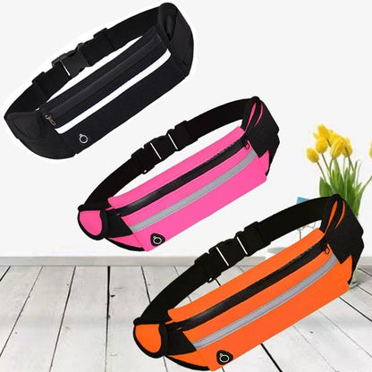 StridePack™ Running Belt - Portable Running Belt with Water Bottle Holder, Waterproof Phone Pocket & Reflective Safety Strip