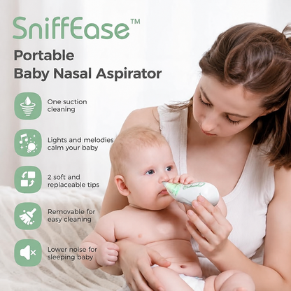 SniffEase™ Baby Nasal Aspirator