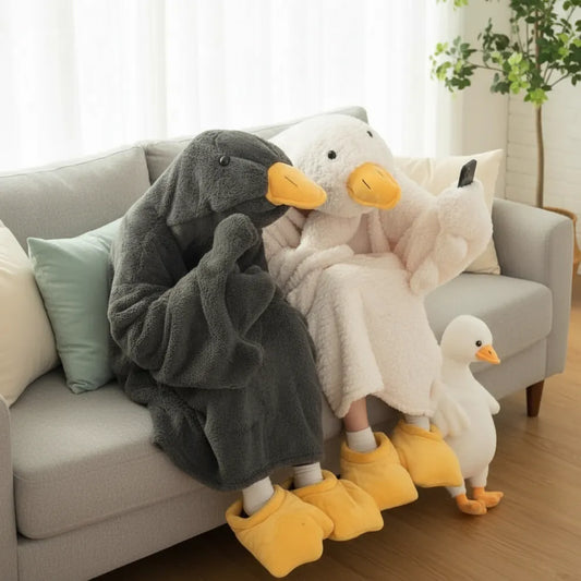 SnugGoose™ Hooded Blanket - Ultra-Soft Oversized Goose Wearable Blanket