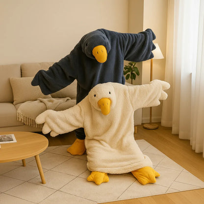 SnugGoose™ Hooded Blanket - Ultra-Soft Oversized Goose Wearable Blanket