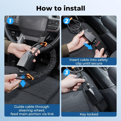 LockCore™ Compact Steering Guard