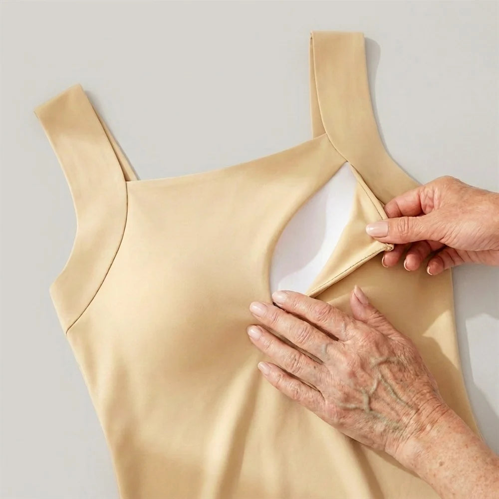 Marlowe's Built-In Bra Comfort Shape Tank
