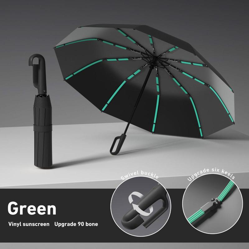 Hanul™ Korean Automatic Umbrella Auto Open • Rotating Loop Handle • Windproof