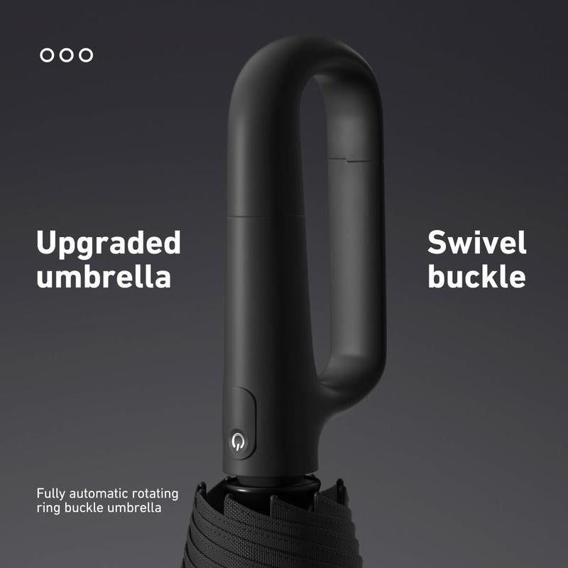 Hanul™ Korean Automatic Umbrella Auto Open • Rotating Loop Handle • Windproof