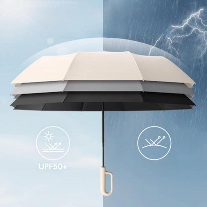 Hanul™ Korean Automatic Umbrella Auto Open • Rotating Loop Handle • Windproof
