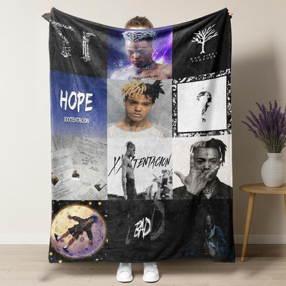XXXTentacion Soft Album Blanket